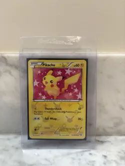 Pokemon Pikachu RC7/RC25 Legendary Treasures Radiant Collection Holo Card - Image 1