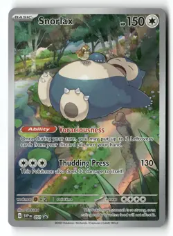 Snorlax 051 SV: Scarlet & Violet Promo Cards Pokemon TCG NM - Image 1