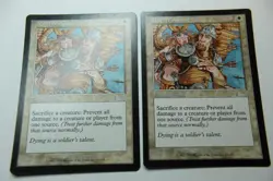 MTG Martyr's Cause x2- -Urza's Legacy-Lightly Played - Image 1