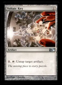 MTG Voltaic Key LP Light Play Magic 2011 [5342] - Image 1