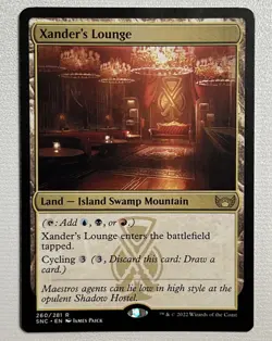 Xander's Lounge Streets of New Capenna 260 Regular NM SCR MTG - Image 1