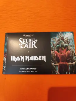 MTG Secret Lair x Iron Maiden - Eddie Unchained Foil - Sealed - Image 1