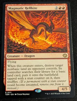 MTG - Magmatic Hellkite - Tarkir: Dragonstorm - Pack Fresh!! - Image 1