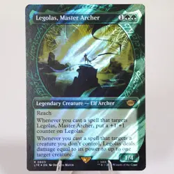 Legolas, Master Archer Showcase Surge Foil 805 LoTR MTG NM See Video - Image 1