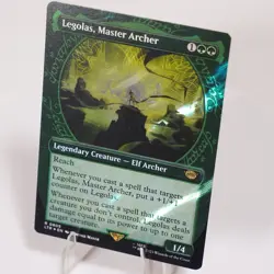 Legolas, Master Archer Showcase Surge Foil 805 LoTR MTG NM See Video - Image 3