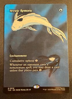 MTG Mystic Remora Borderless Regular M 0016 Avatar The Last Airbender TLE NM - Image 1