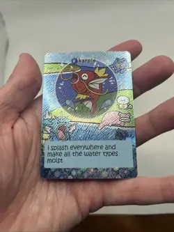 Pokiebubies 1st Edition Fan Art Chef Ken Lee Karpie #37 Magikarp V2 Holo Pokemon - Image 4