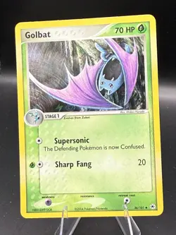 Pokemon TCG Golbat 36/101 Reverse Holo Hidden Legends Near Mint - Image 1