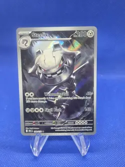 Pokemon Mega Evolution Steelix 150/132 Illustration Rare IR NM - Image 1