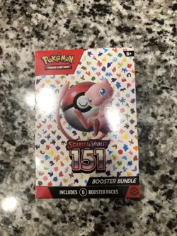 Pokemon TCG Scarlet and Violet 151 Booster Bundle 6 Packs Brand New Sealed - Image 1
