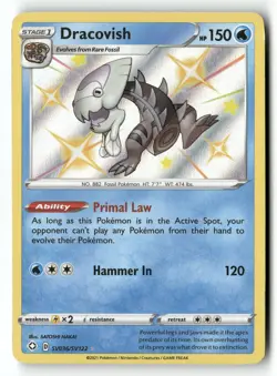 Dracovish SV036/SV122 Shining Fates: Shiny Vault Pokemon TCG NM - Image 1