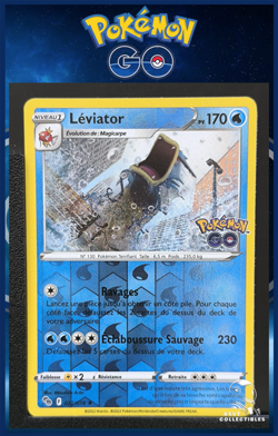 Carte Pokemon Leviator 022/078 Holo Reverse EB10.5 Pokemon Go FR - Image 1