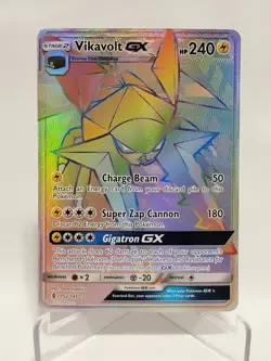 Vikavolt GX (Secret) 152/145 Sm-Guardians Rising Holo NM Pokemon TCG - Image 1