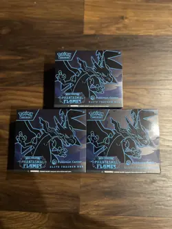 Pokemon TCG Phantasmal Flames - PKC ETB x3 - New & Sealed - Fast Dispatch ✅🚚 - Image 1