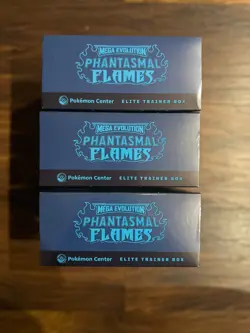 Pokemon TCG Phantasmal Flames - PKC ETB x3 - New & Sealed - Fast Dispatch ✅🚚 - Image 3