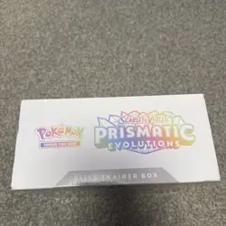 Pokemon TCG Prismatic Evolutions Elite Trainer Box ETB Sealed # 7 with tear - Image 5
