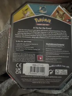 Pokemon - Eevee Evolutions "Flareon V Tin" Sealed - Image 2