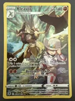 Kleavor TG08/TG30 Swsh10: Astral Radiance Trainer Gallery Holo Pokemon TCG - NM - Image 1