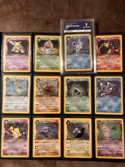 Pokemon TCG TEAM ROCKET FULL COMPLETE 1ST EDITION SET 83/82 WOTC - Image 1