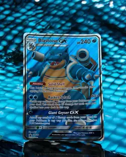 Blastoise GX Jumbo Pokemon TCG #SM189 2019 Black Star Promo - Image 1