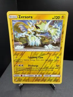 Pokemon TCG SM Unbroken Bonds Zeraora 60/214 Reverse Holo Rare NM! - Image 1