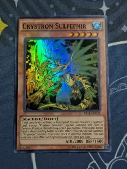 Crystron Sulfefnir - RATE-EN021 - Super Rare (NM) - Yugioh - Image 1