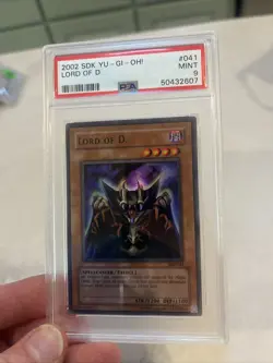 2002 SDK Yu-Gi-Oh! Lord Of D #041 PSA 9 - Image 1