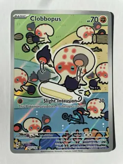 Pokemon TCG Clobbopus 207/191 Surging Sparks Illustration Rare Holo Card - Image 1