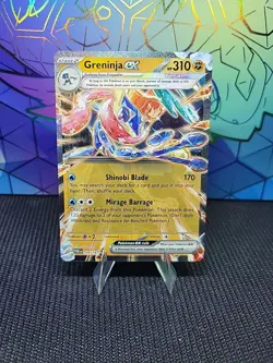Pokemon Greninja EX TCG Card 106/167 Sv06 Twilight Masquerade Double Rare Holo - Image 5