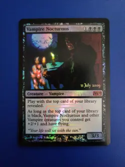 Vampire Nocturnus M 118 Prerelease Cards MTG Lightly Played LP Foil Single Card - Image 1