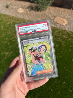 PSA-10 Perrin Special Illustration Rare 220/167 Pokemon Card Twilight Masquerade - Image 1