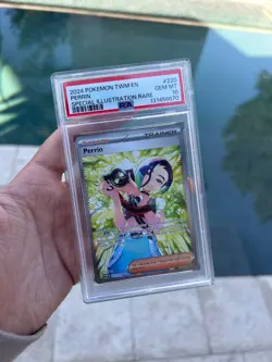 PSA-10 Perrin Special Illustration Rare 220/167 Pokemon Card Twilight Masquerade - Image 3