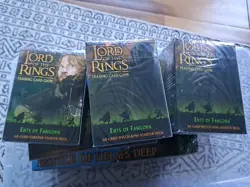 Huge LOTR starter deck lot Ents of Fangorn Battle of Helm's Deep + loose cards - Image 2