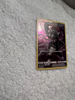 Pokemon TCG Armored Mewtwo Holo Rare Black Star Promo Card SM228 MP - Image 3