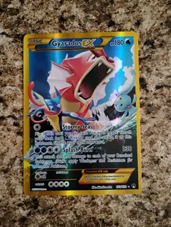 Pokemon Gyrados EX Card XY Breakpoint 123/122 Secret Rare - Image 1