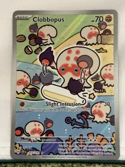 Pokemon TCG Clobbopus 207/191 Surging Sparks Illustration Rare Holo Card - Image 1