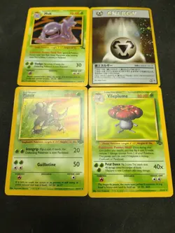 lot of 247 vintage pokemon cards (base set, base set shadowless, fossil, jungle) - Image 5
