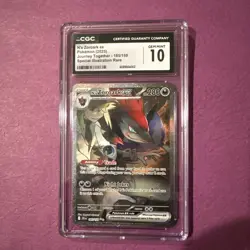 Pokemon TCG N's Zoroark EX Card 185/159 Sv09: Journey Together CGC 10 - Image 1