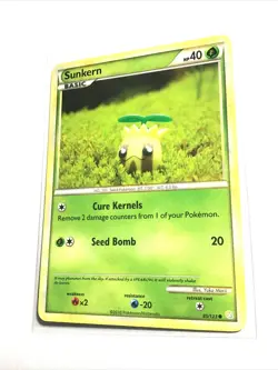 SUNKERN - 85/123 - HeartGold SoulSilver HGSS - Pokemon Card - LP - Image 1