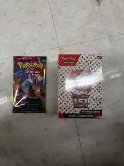 Pokemon TCG Scarlet & Violet 151 Booster Bundle Sealed free phantasmal flames - Image 1