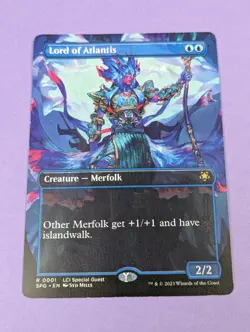 MTG Magic the Gathering: Special Guests: Lord of Atlantis #0001 Rare - NM - Image 1