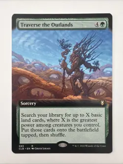 Traverse the Outlands (Extended Art) Commander Legends: Battle for Baldur's Gate - Image 1