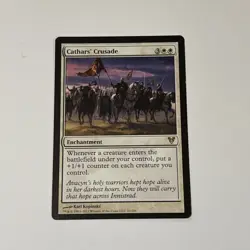 Cathars' Crusades - Magic the Gathering MtG - Avacyn Restored - LP - Image 1