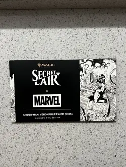 MTG Secret Lair x Spider-Man: Venom Unleashed (Inks) Foil Edition - Image 1