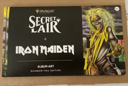 MTG Secret Lair Drop X Iron Maiden Album Art - Foil - SEALED IN HAND - Image 1
