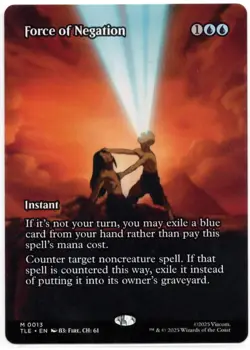 Magic the Gathering - Force of Negation - #13 - MYTHIC - Avatar TLE - Mint - Image 1