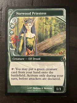 MTG English Norwood Priestess (Future Sight) NM Normal Mystery Booster 2 MB2 - Image 1