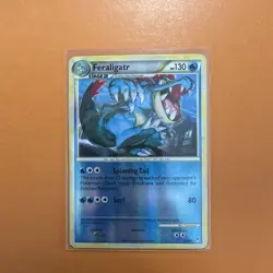 Pokemon TCG Feraligatr 25/95 Reverse Holo Rare Card Call of Legends - Image 1