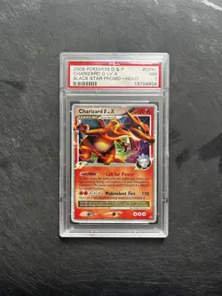 Charizard G Lv X Black Star Promo Holo 2009 Pokemon d & P PSA 7 - Image 1
