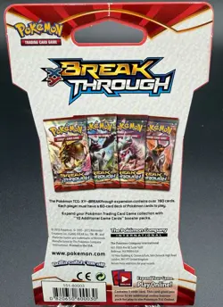 Pokemon XY Breakthrough Sleeved Booster Pack - Sealed - Image 2